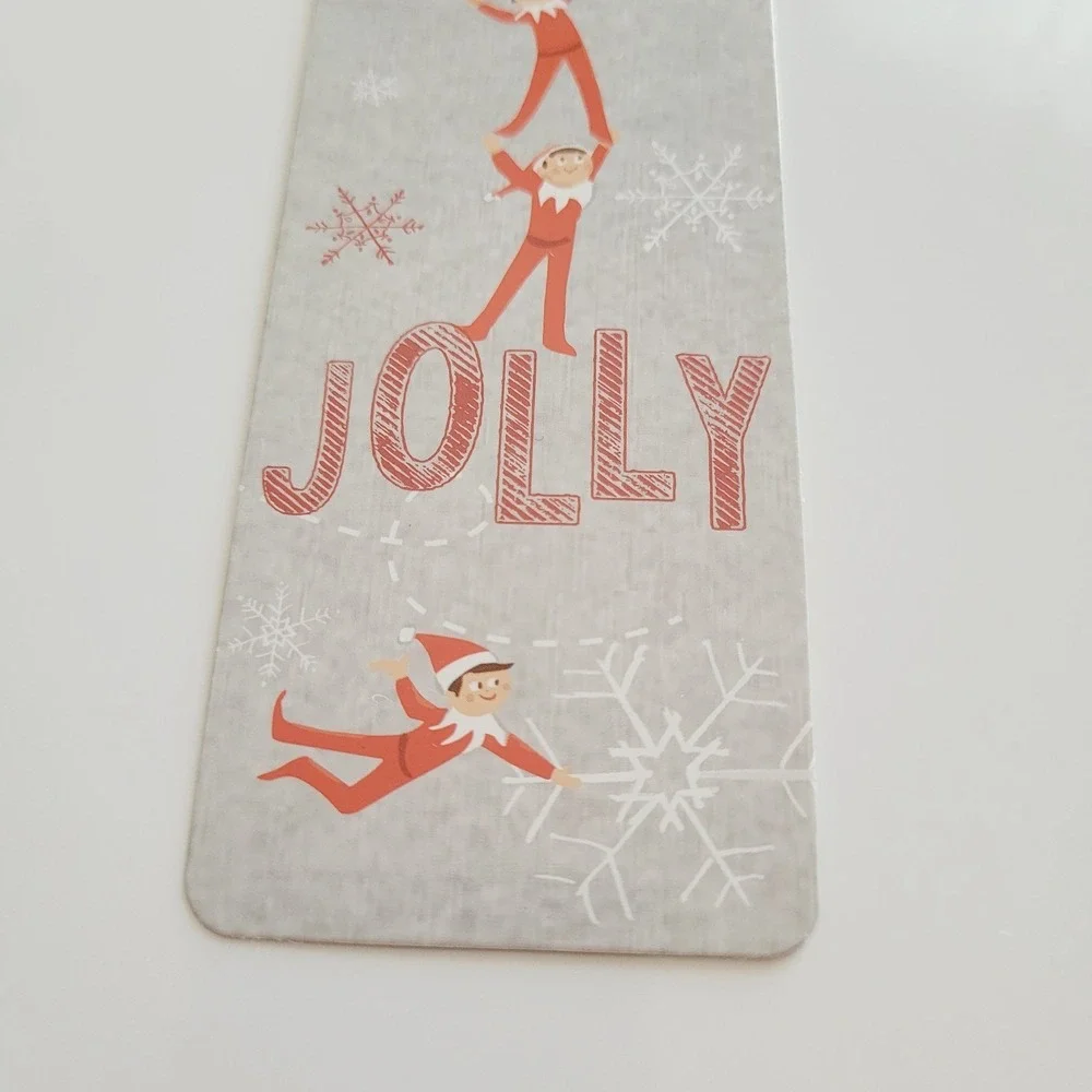 Elf on Shelf 2017 Bookmark, Be Jolly Christmas Tradition, Raymond Geddes # 20369